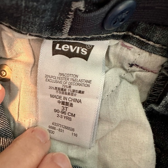 Garanimals top, Levi’s Denim Legging bottom Girl 3T EUC - Picture 8 of 10